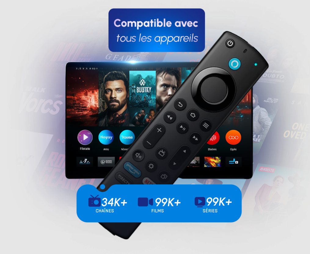 Abonnement IPTV Aero TV simple et flexible